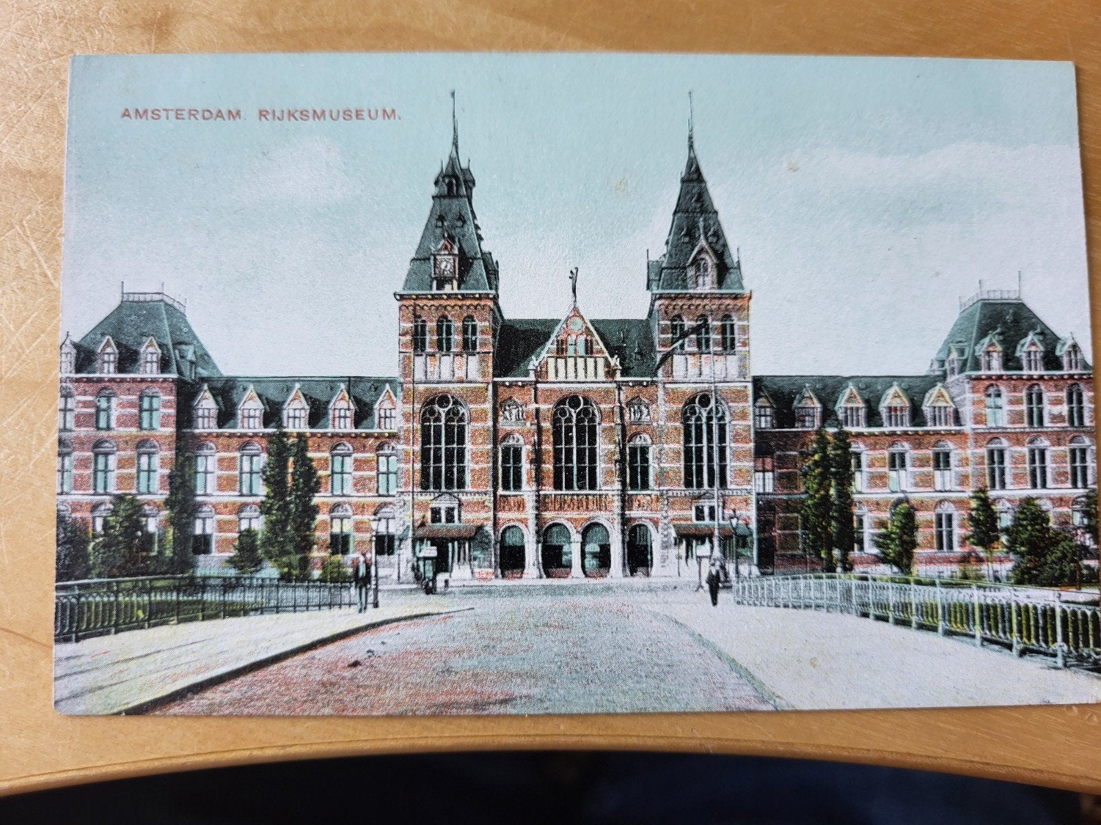 WD-006/9 Ansichtkaart Rijksmuseum Amsterdam, Ophalen of Verzenden, Voor 1920, Ongelopen, Noord-Holland