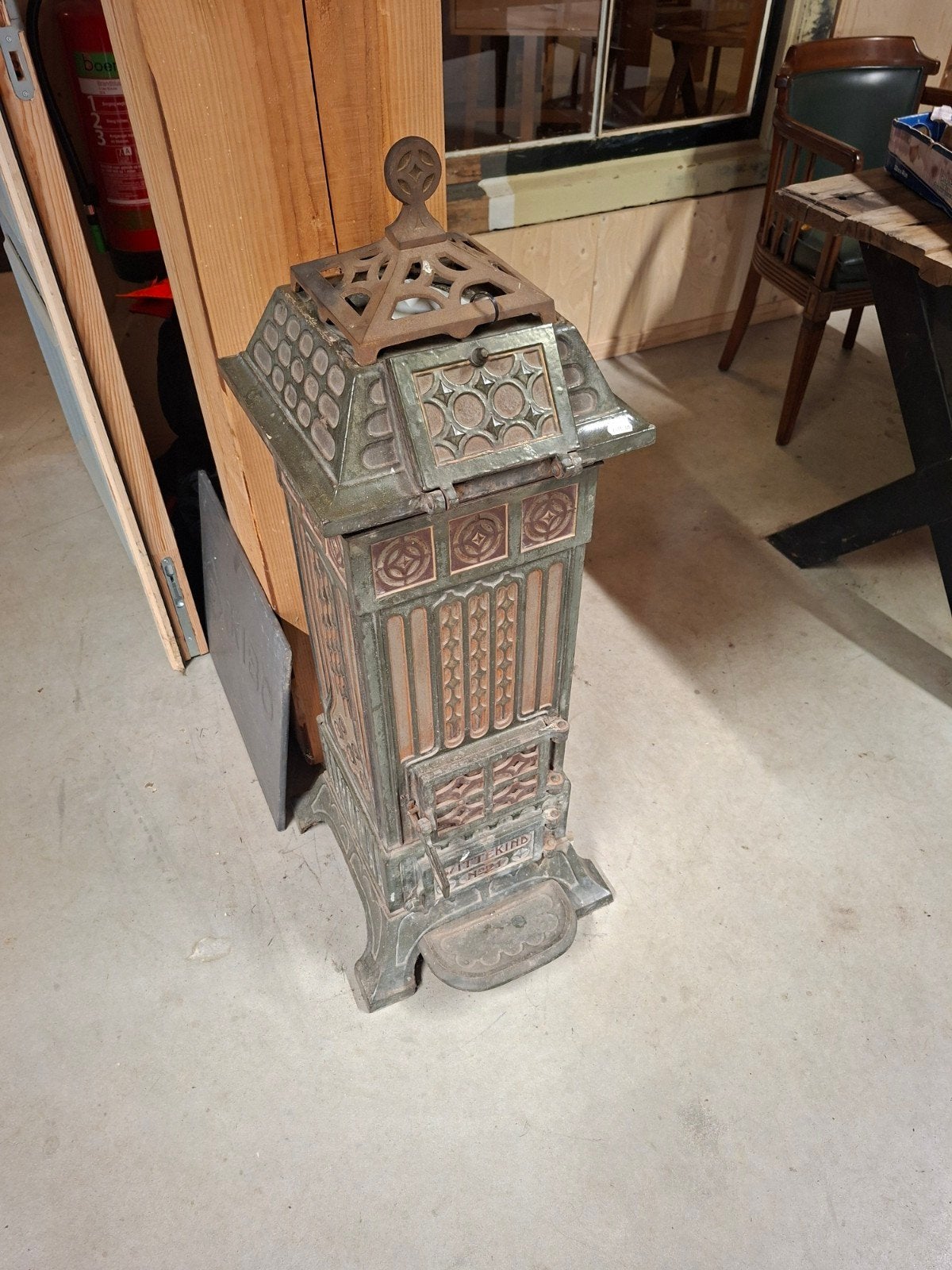 Prachtige Oude Jugendstil Houtkachel - Vaste Prijs