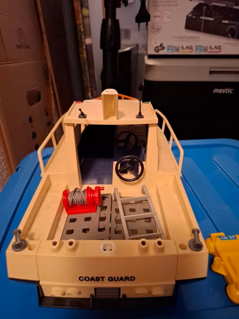Playmobile waterboot, Ophalen of Verzenden, Gebruikt, Los playmobil