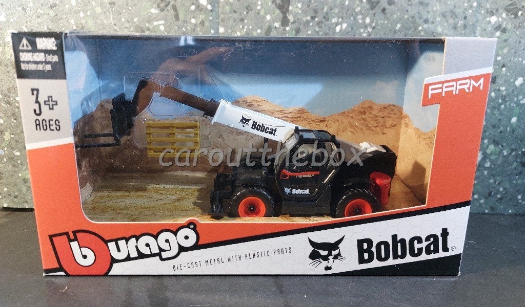 Bobcat verreiker 1:50 Bburago B149, Verzenden, Nieuw, Tractor of Landbouw, Overige merken