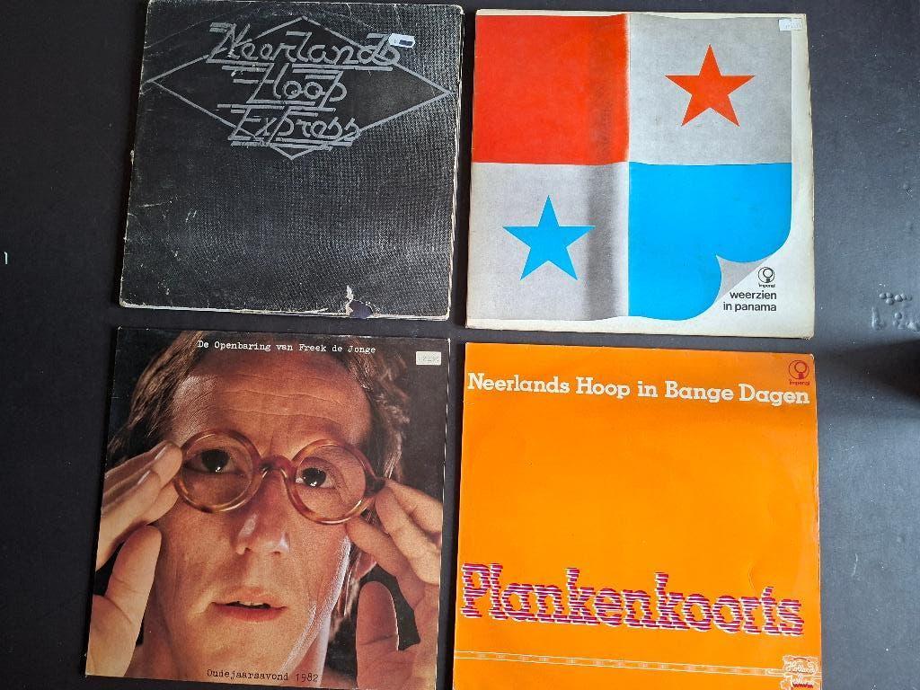 NEERLANDS HOOP & Freek de Jonge - 4 albums (6 LP's), Gebruikt, Overige genres, Ophalen of Verzenden, 1970 - 1979