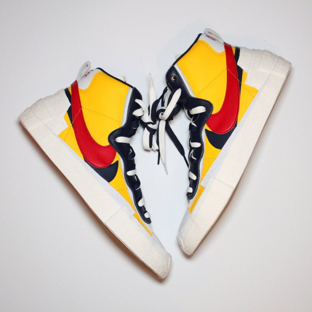 Nike Blazer Mid sacai White Black Legend 44 44.5 sb dunk, Wit, Nike, Nieuw, Ophalen of Verzenden
