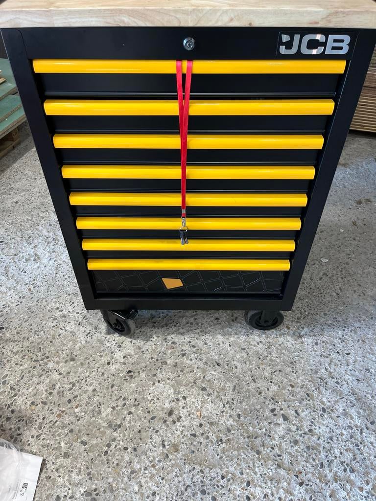 Nieuwe JCB Gereedschapswagen 250 delige set, Ophalen of Verzenden, Gevuld, Nieuw