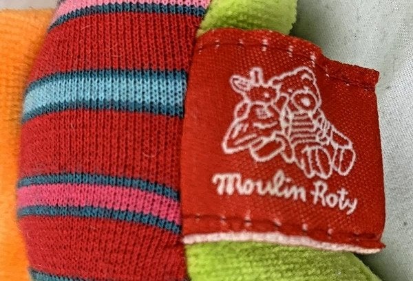 Moulin Roty Dragobert Draak Knuffel Pluche Gestreepte Draak, Kinderen en Baby's, Coolsingel 104, 3011 AG Rotterdam, Netherlands