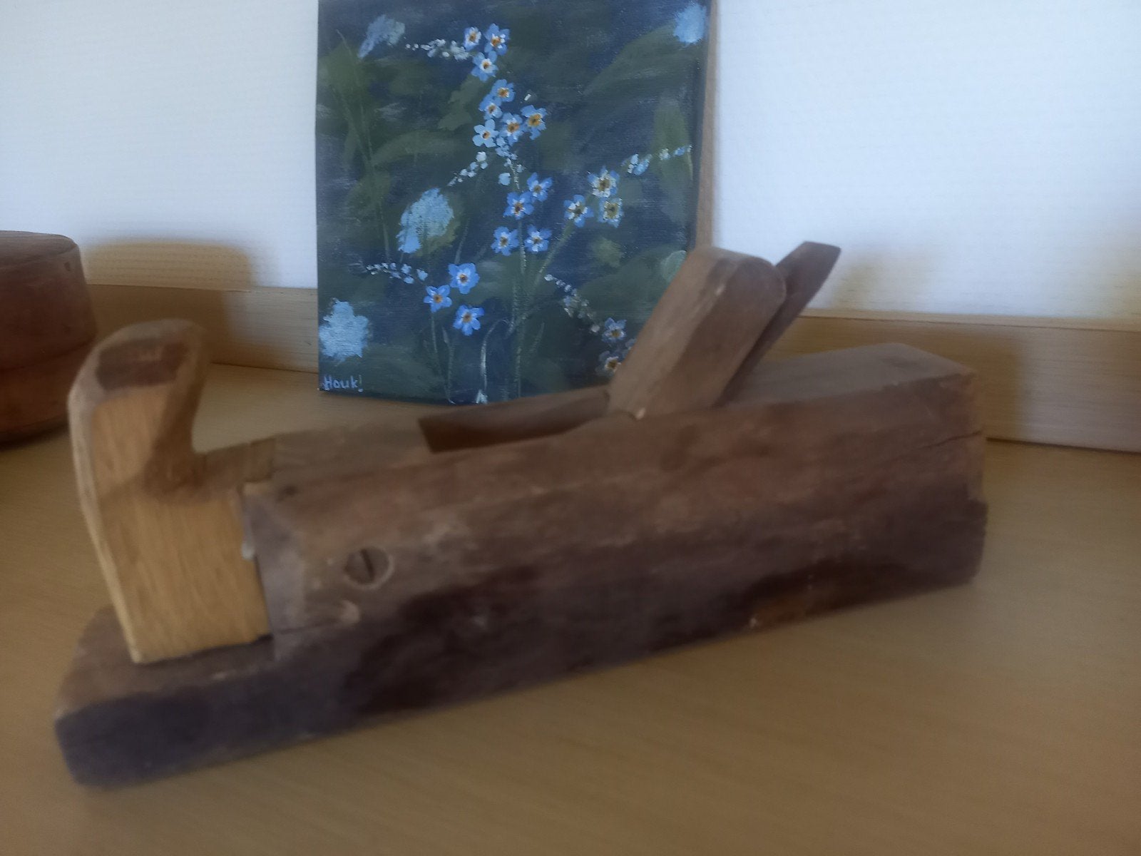 Vintage kleine handschaaf uit Värmland, Zweden, Ophalen of Verzenden