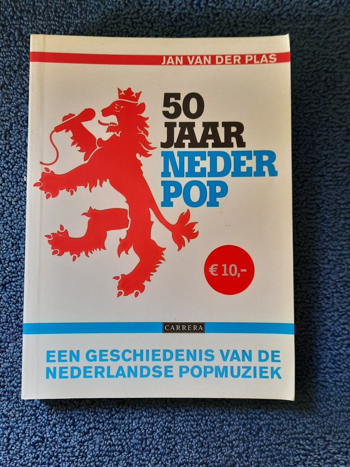 50 Jaar Nederpop, Boeken, Gelezen, Ophalen of Verzenden, Jan van der Plas, Algemeen