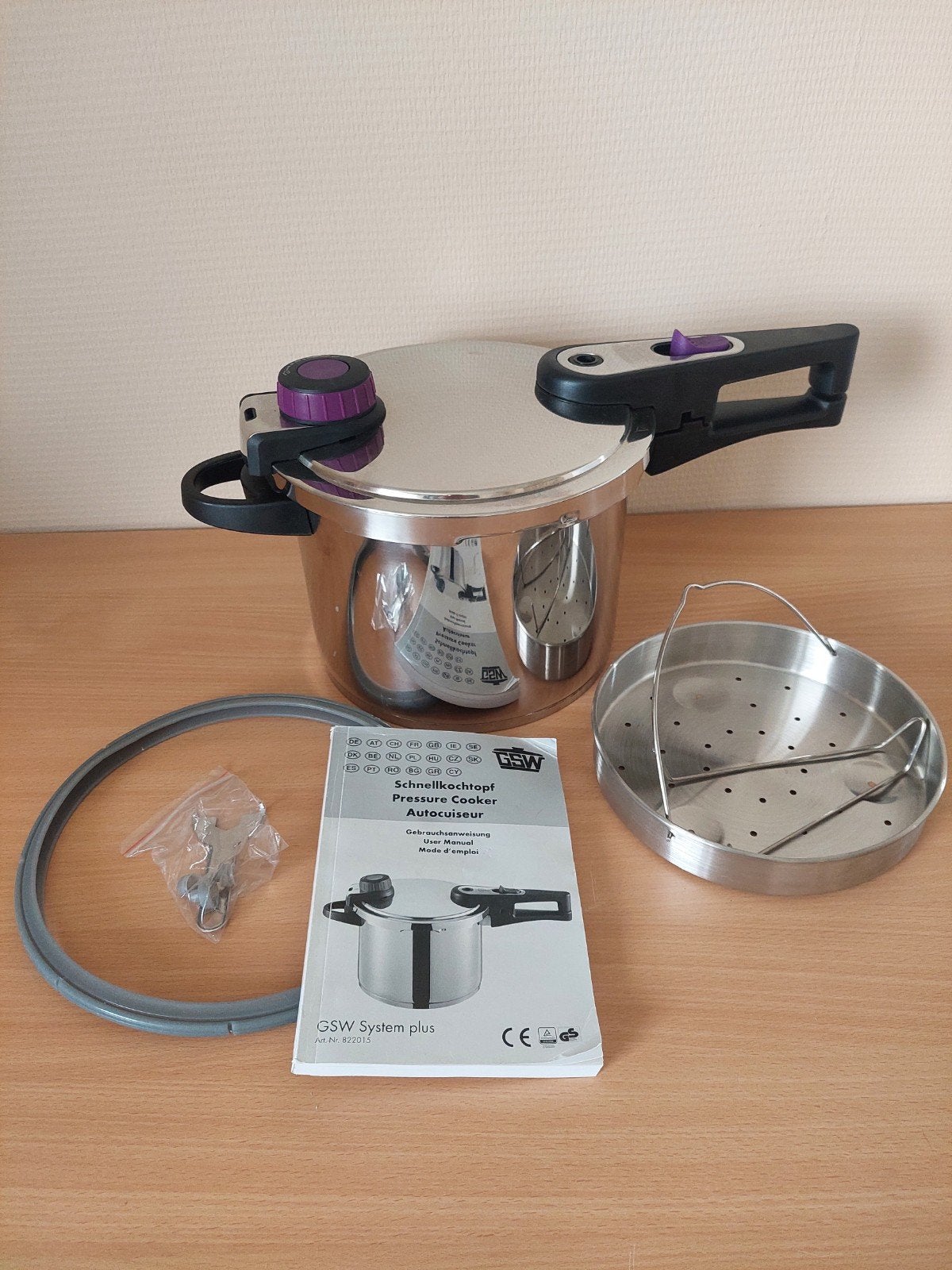 Zgan Snelkookpan GWS (4 liter ), Ophalen of Verzenden, Zo goed als nieuw, Rvs, Kookpan