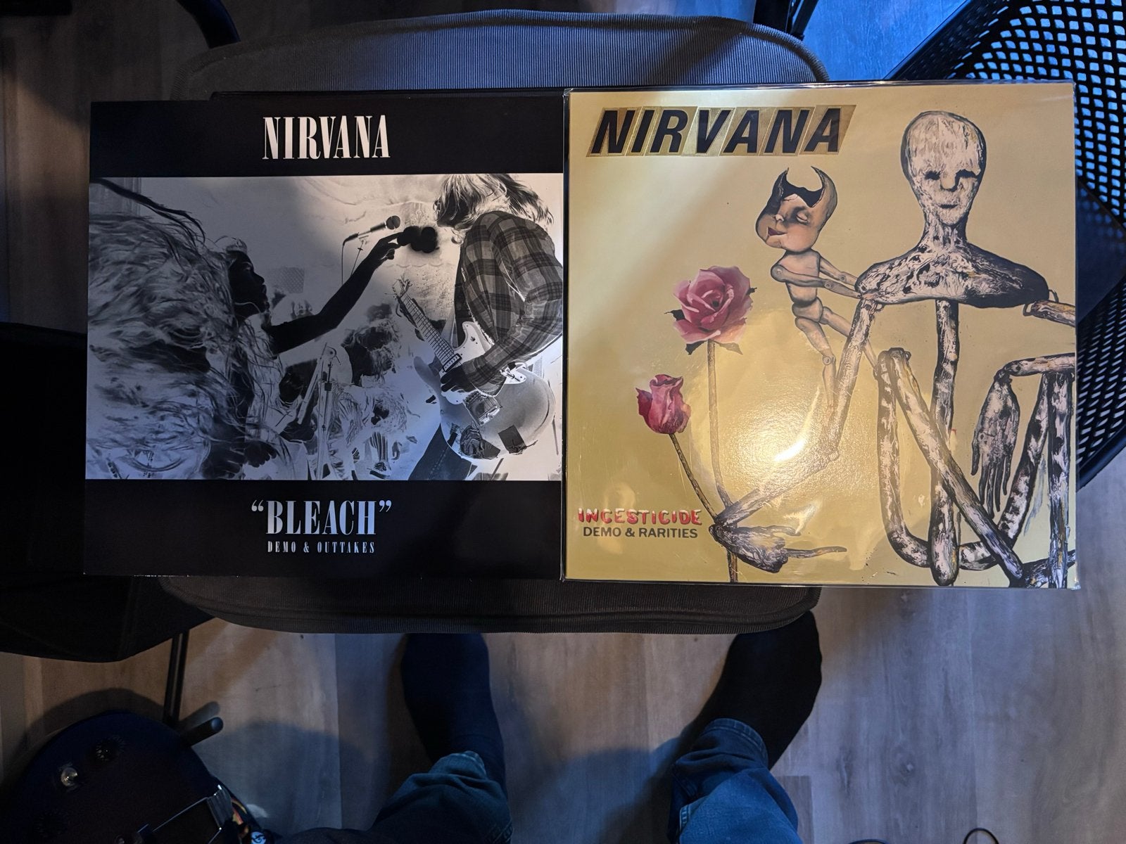 Nirvana Bleach & Incesticide LP's - Demo & Rarities, LP, Verzenden, Zo goed als nieuw, 12 inch