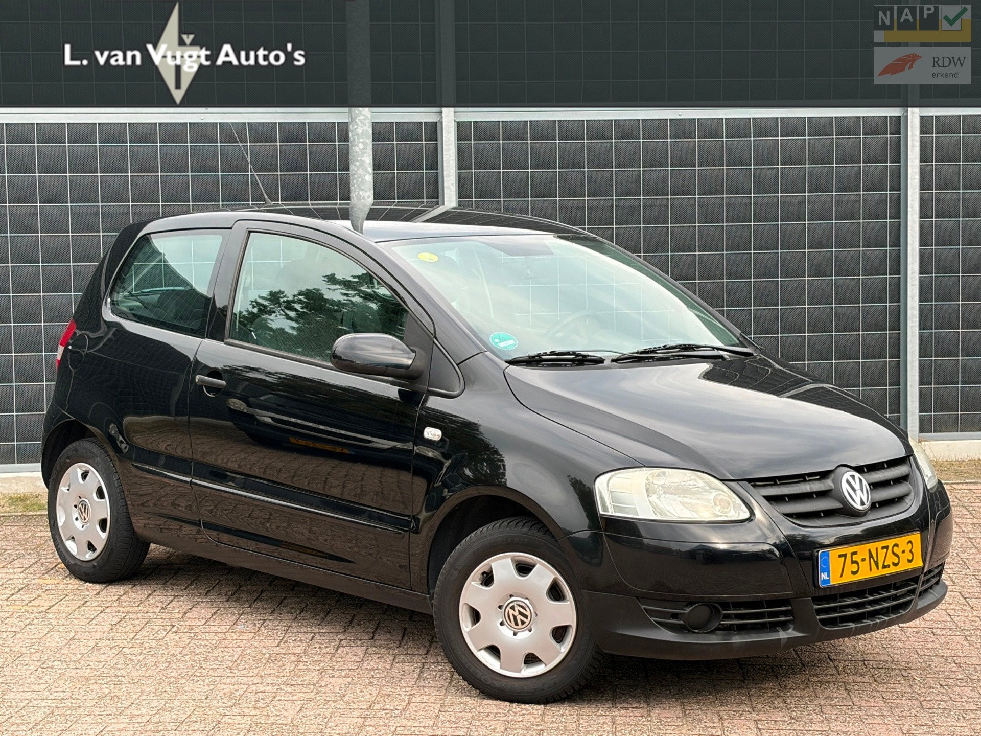 Volkswagen Fox 1.2 Trendline, Auto's, 969 kg, 4 stoelen, 1198 cc, Zwart