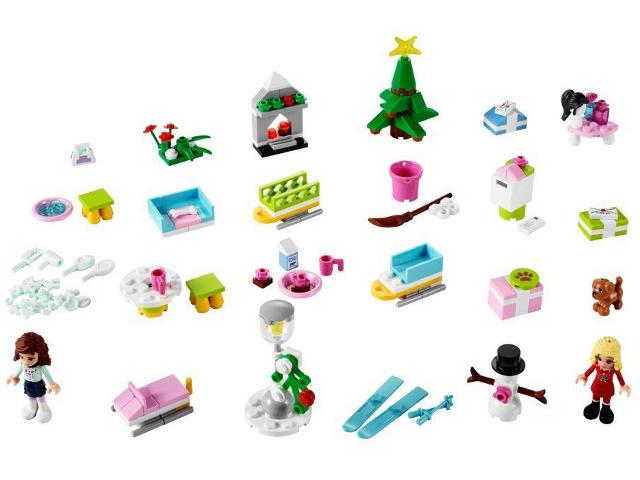 Lego Friends 3316 Advent Calendar 2012, Friends, Ophalen of Verzenden, Zo goed als nieuw, Complete set, Lego
