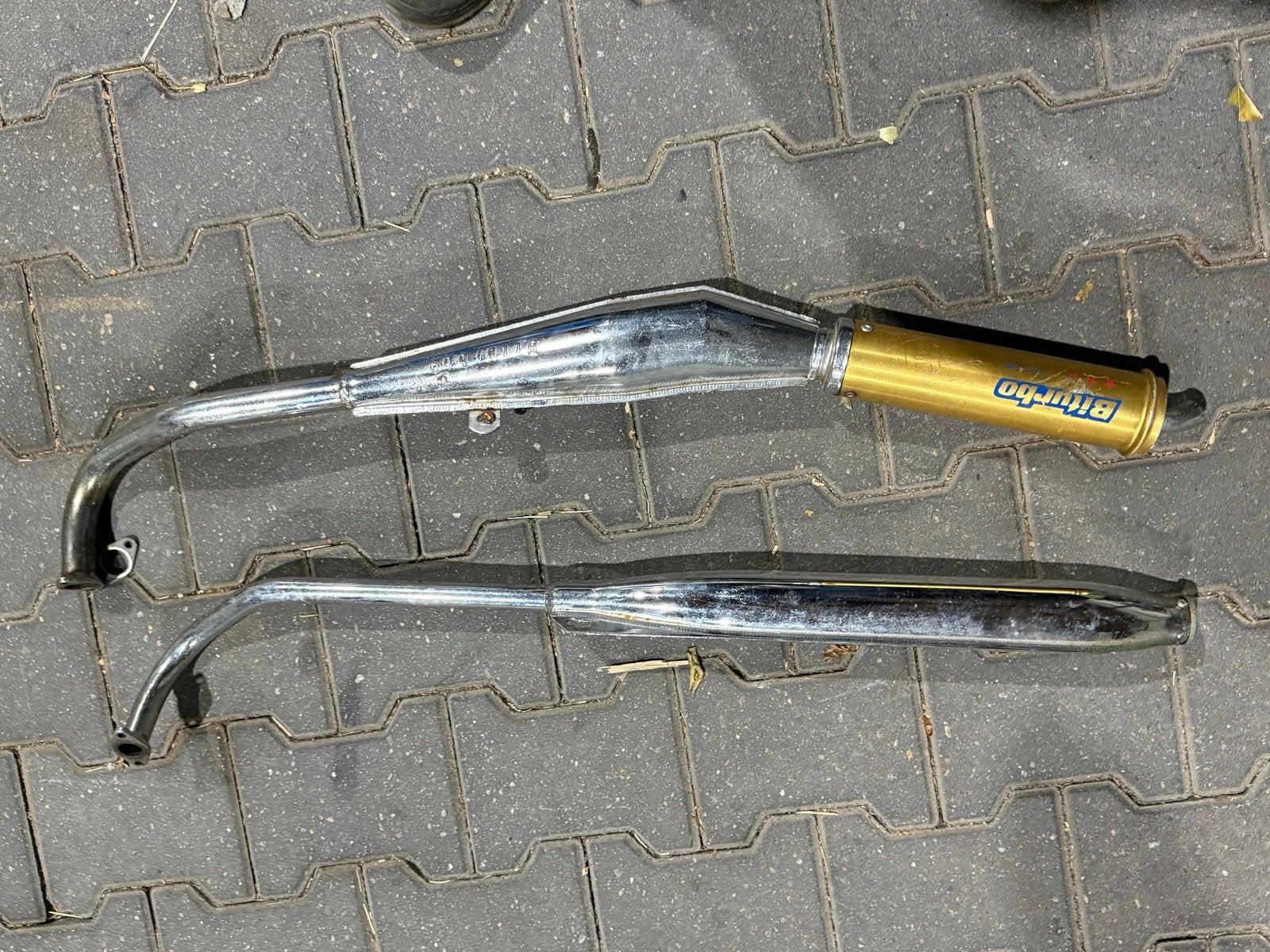 Uitlaat voor bromfiets - diverse modellen, Ophalen of Verzenden, Gebruikt, Uitlaat