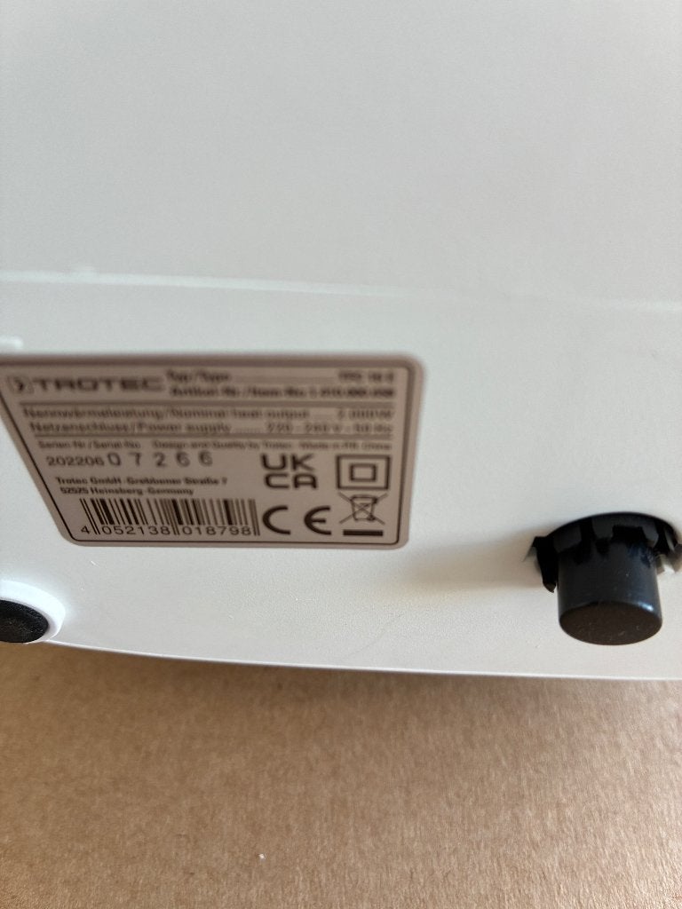 Trotec kacheltje warm/koude lucht, Ophalen, Zo goed als nieuw