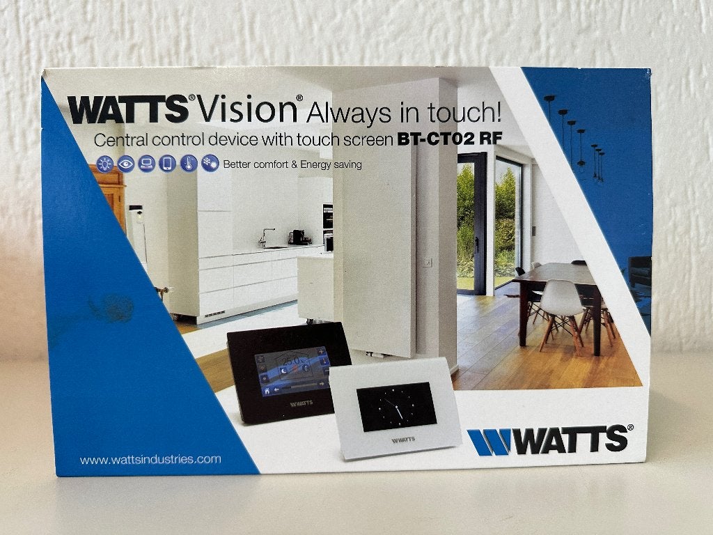 Watts Vision BT-CT02RF centrale, Doe-het-zelf en Verbouw, Sanitair, Nieuw, Ophalen
