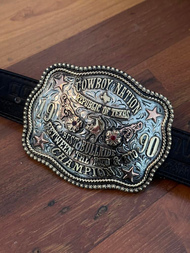 Bullride Event Champion Belt Buckle, Ophalen of Verzenden, Zo goed als nieuw