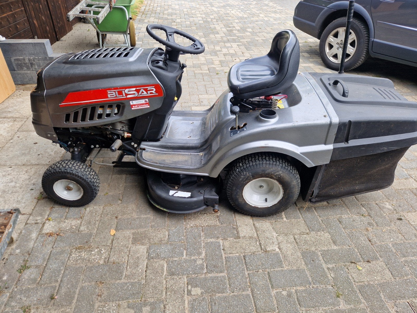 MTD Zitmaaier - Goed maaidek, grote beurt gehad!, Ophalen of Verzenden, Gebruikt, Benzine-grasmaaier, MTD