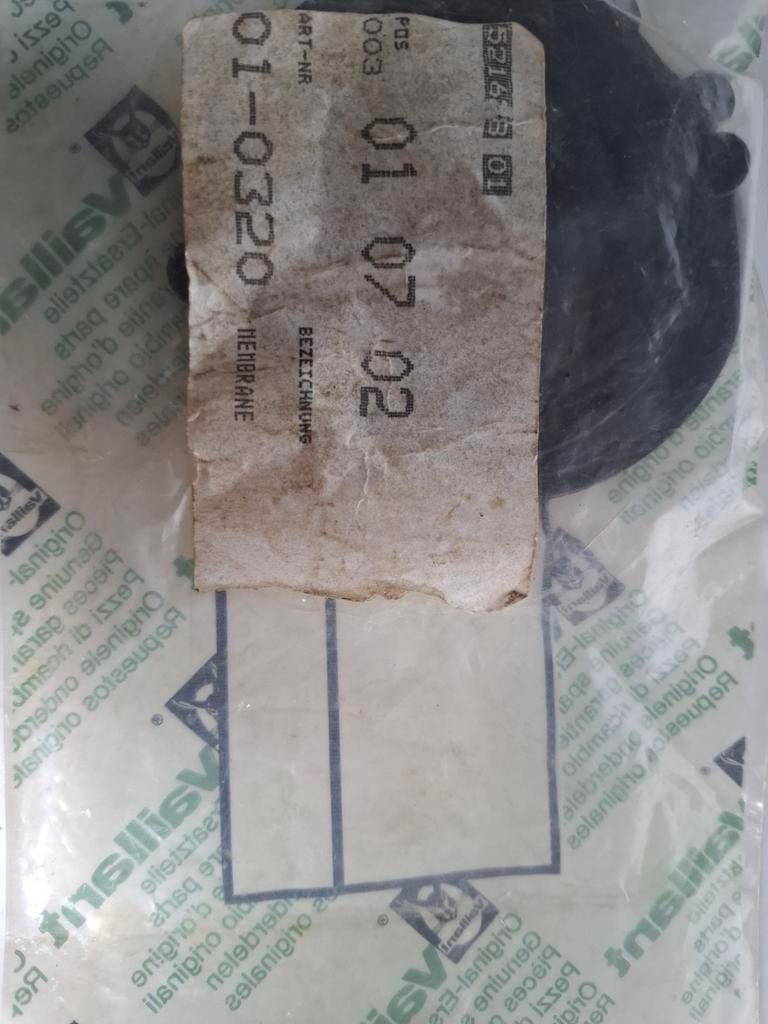 Vaillant membraam 01-0320, Ophalen of Verzenden