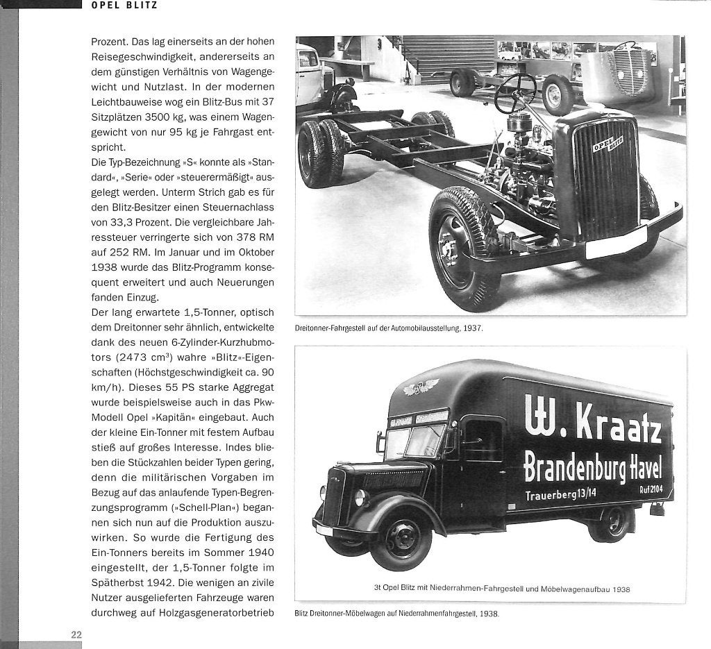Opel Blitz 1931-1975, Opel, Verzenden, Wolfgang Westerwelle, Nieuw