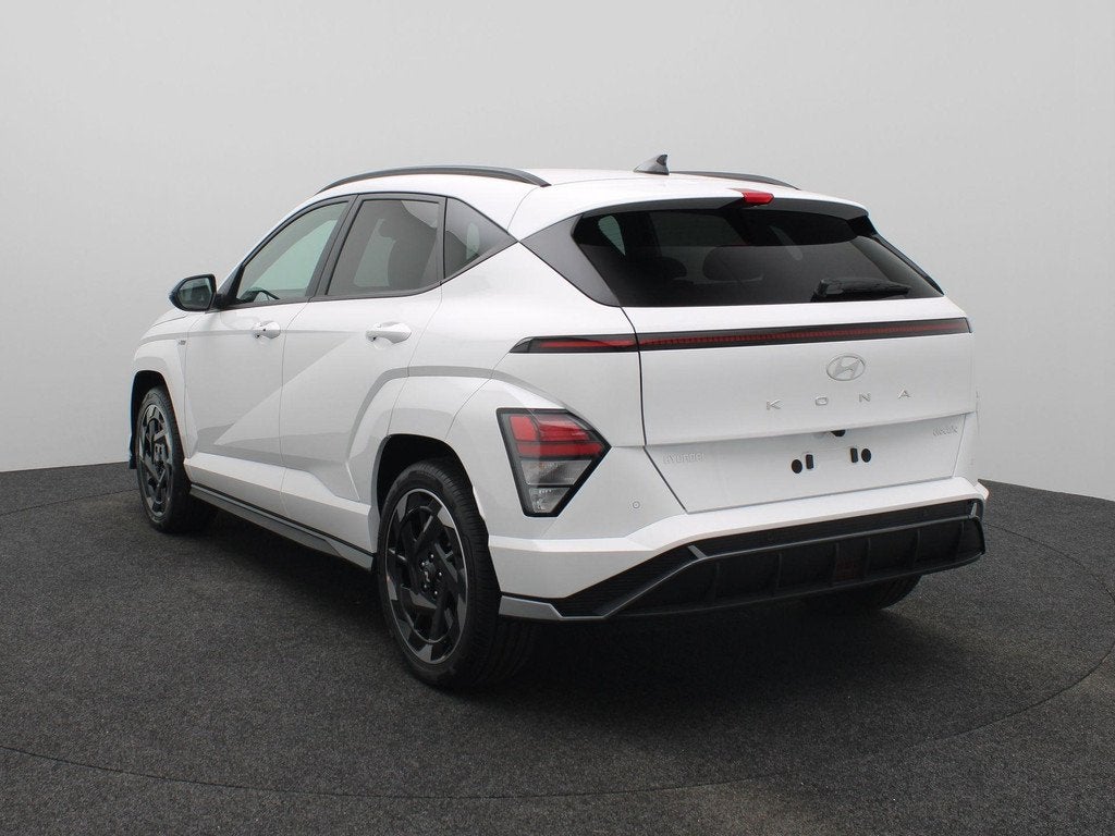 Hyundai Kona Electric N Line Business 64.8 kWh | Warmtepomp, Auto's, Hyundai, 12 maanden, Stof, Wit, Automatische klimaatregeling