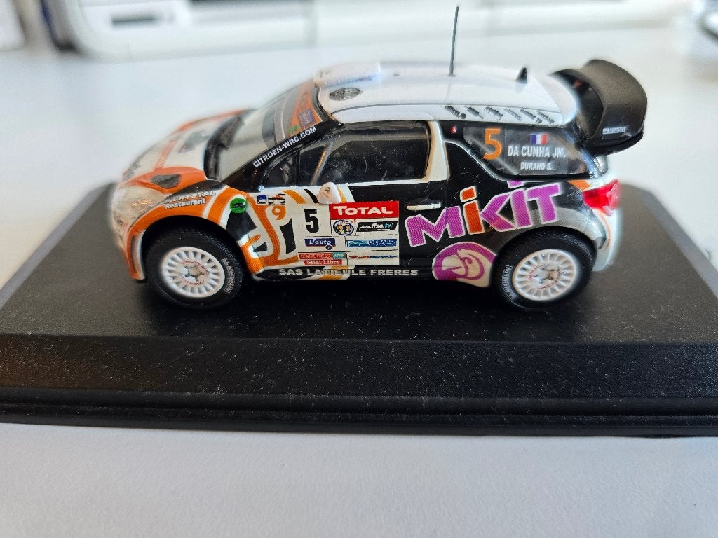 Citroen DS3 rally nr 5 1/43, Ophalen of Verzenden, Gebruikt, Auto, Norev