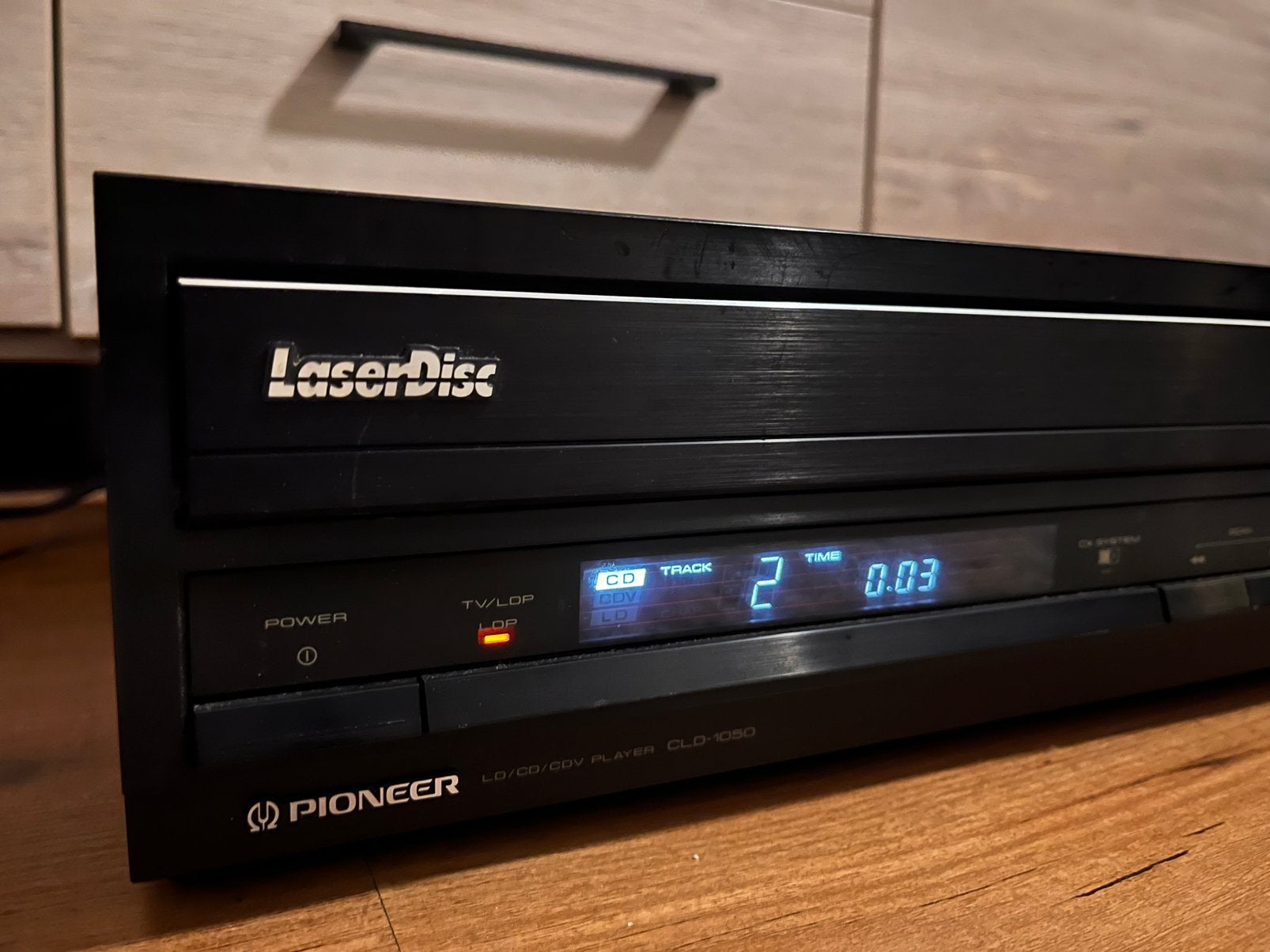 Pioneer CLD LaserDisc Speler / CD / CDV / LD Player (1988), Audio, Tv en Foto, Cd-spelers, Ophalen of Verzenden, Zo goed als nieuw