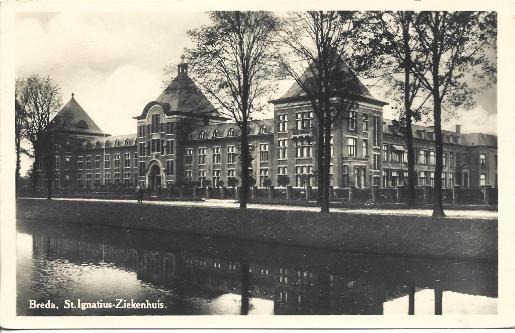 Breda - St. Ignatius Ziekenhuis - oud, Ophalen of Verzenden, 1920 tot 1940, Gelopen, Noord-Brabant