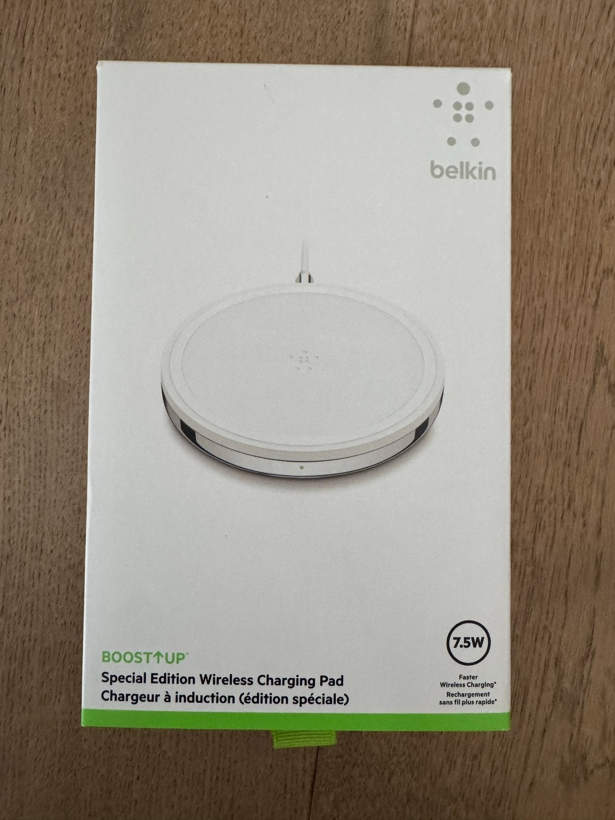 Belkin BOOSTUP Special Edition Draadloze Oplader 7.5W, Telecommunicatie, Mobiele telefoons | Telefoon-opladers, Ophalen, Draadloze oplader
