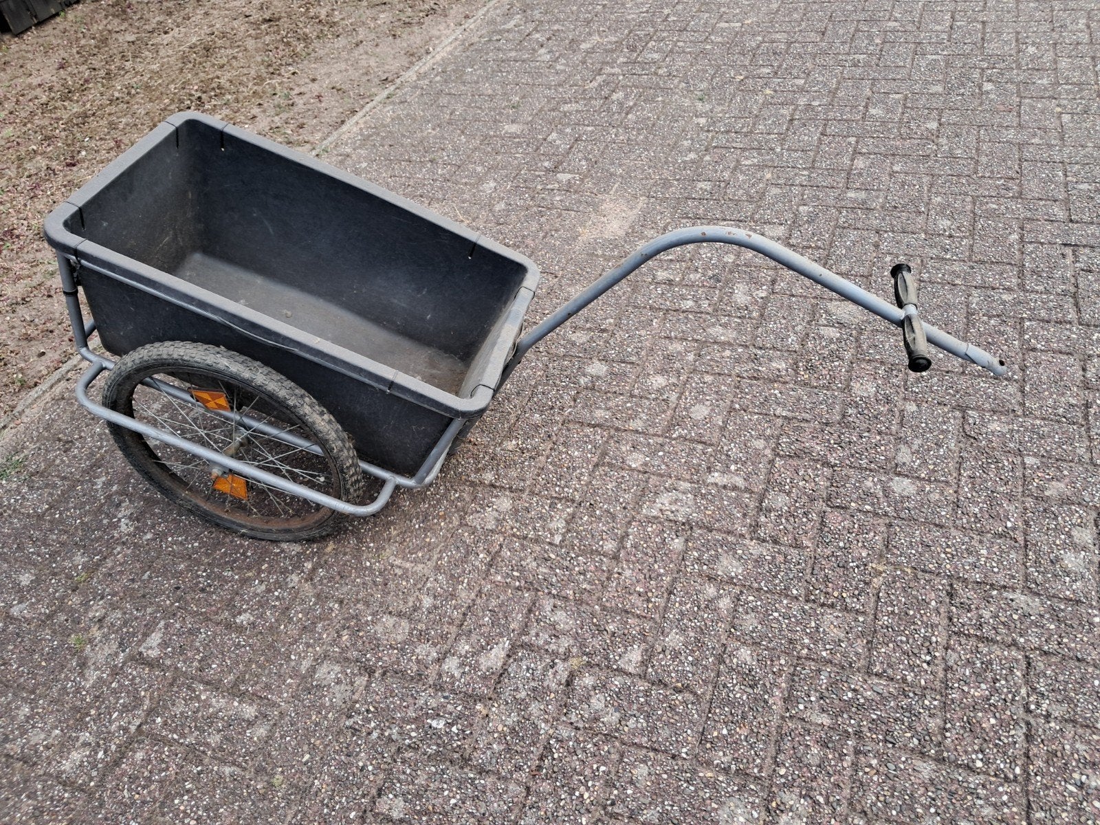 Fietskar, Fietsen en Brommers, Fietsaccessoires | Aanhangers en Karren, Ophalen, Gebruikt, Onbekend, Bagagekar