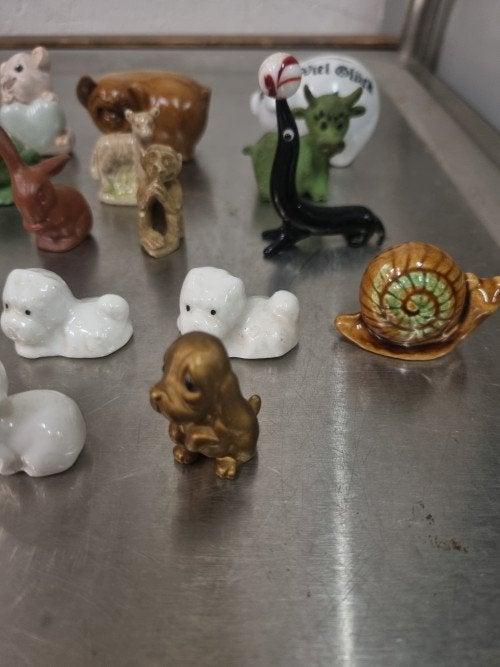 beeldjes dieren letterbakbeeldjes klein, Verzamelen, Ophalen of Verzenden