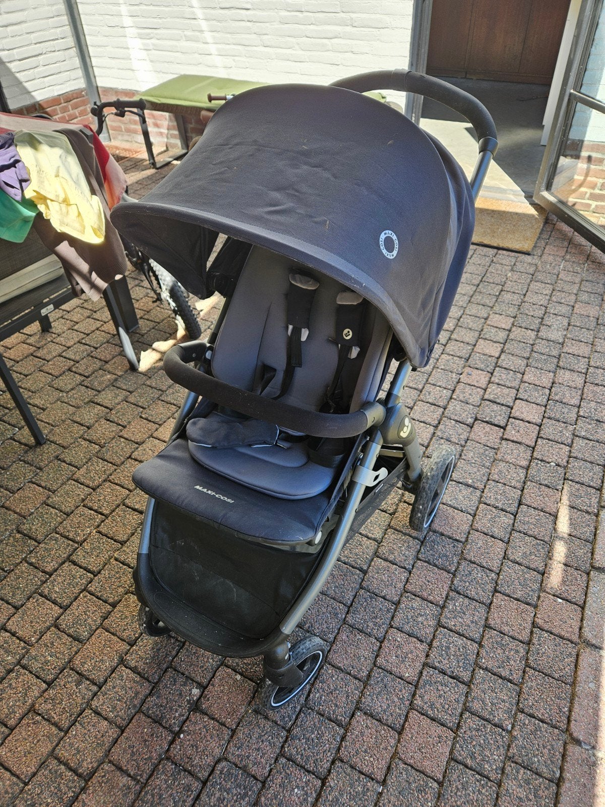 MAXI COSI Kinderwagen Gia Essential Graphite, Kinderen en Baby's, Ophalen, Gebruikt, Kinderwagen, Maxi-Cosi