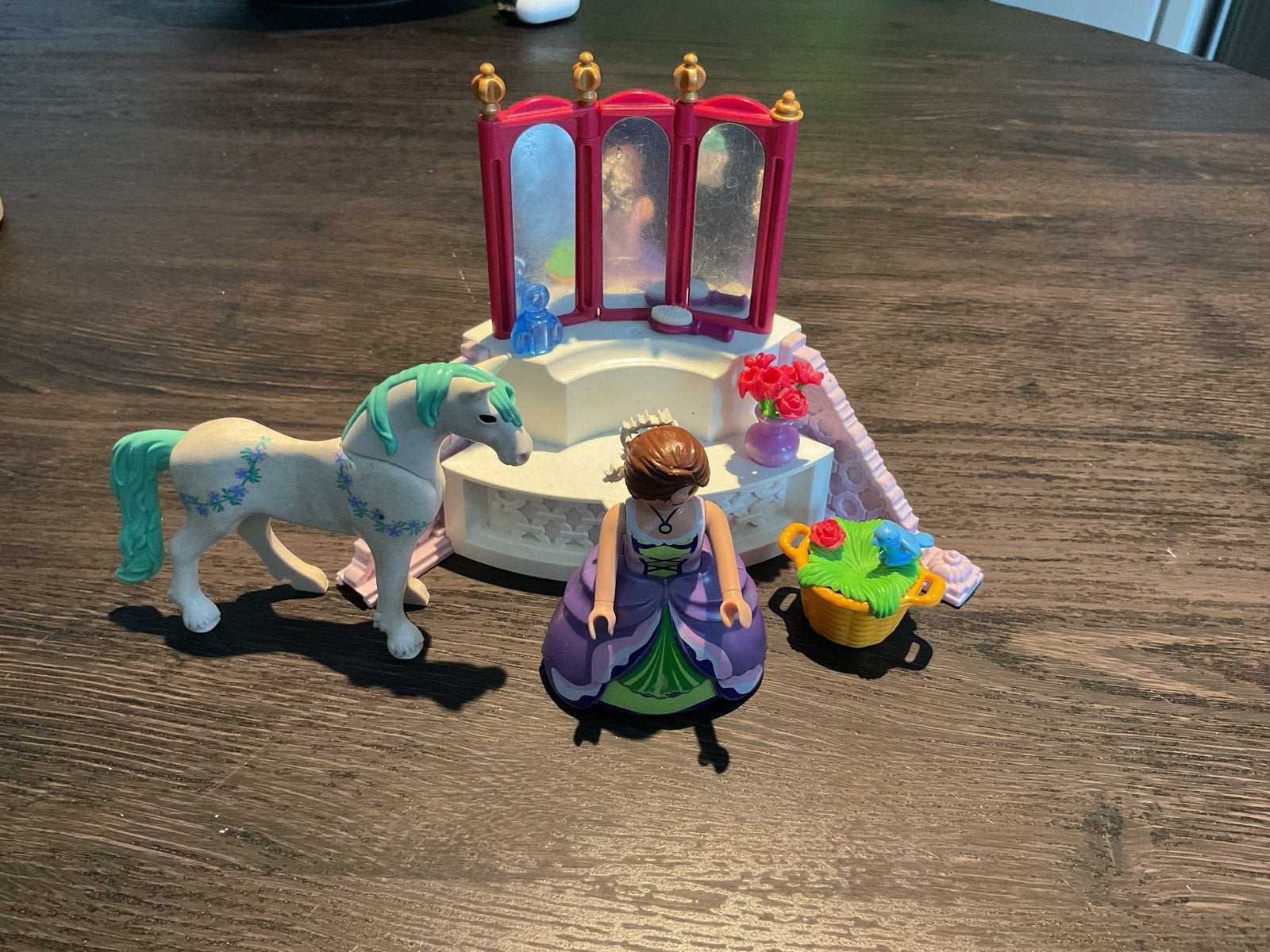 Playmobil Prinses met Paard, Ophalen, Gebruikt, Jongen of Meisje