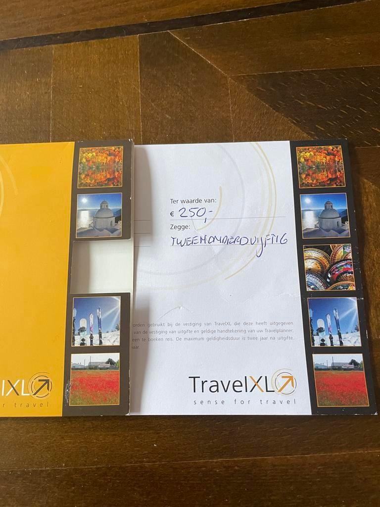 100€ voordeel !!!, Tickets en Kaartjes, Eén persoon, Cadeaubon