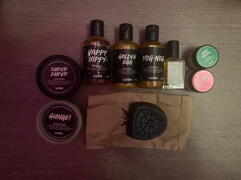 Lush producten, Sieraden, Tassen en Uiterlijk, Uiterlijk | Lichaamsverzorging, Ophalen of Verzenden, Zo goed als nieuw, Bad & Douche