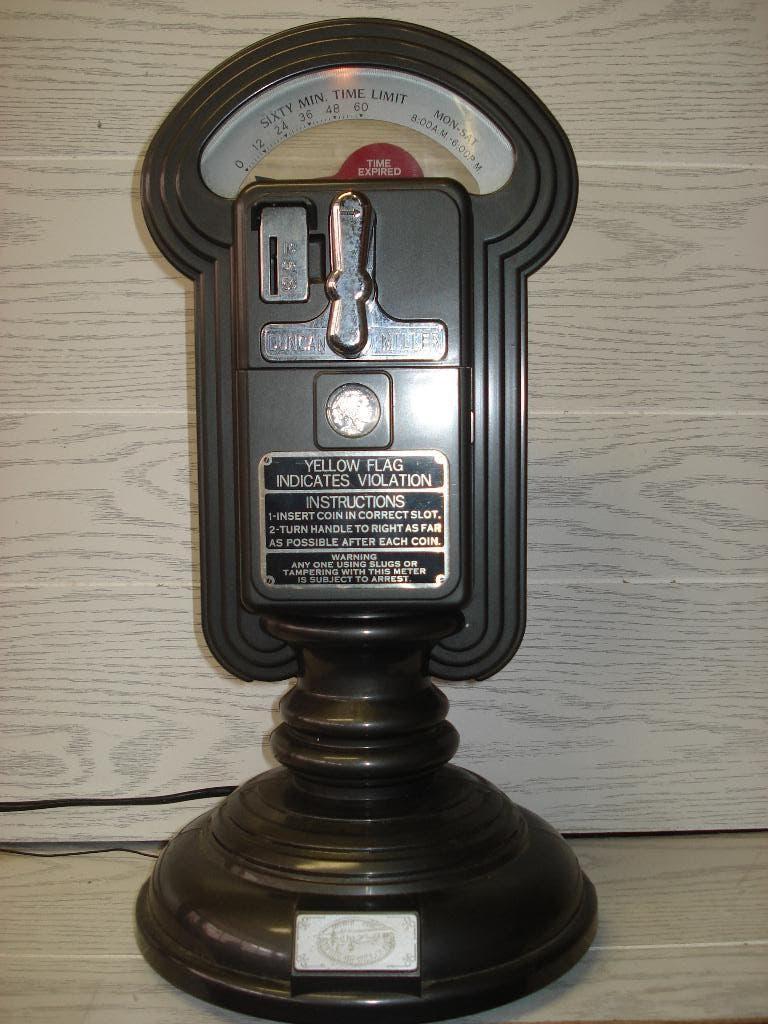 spirit of st louis  parkeermeter radio, Ophalen of Verzenden, Gebruikt, Gebruiksvoorwerp