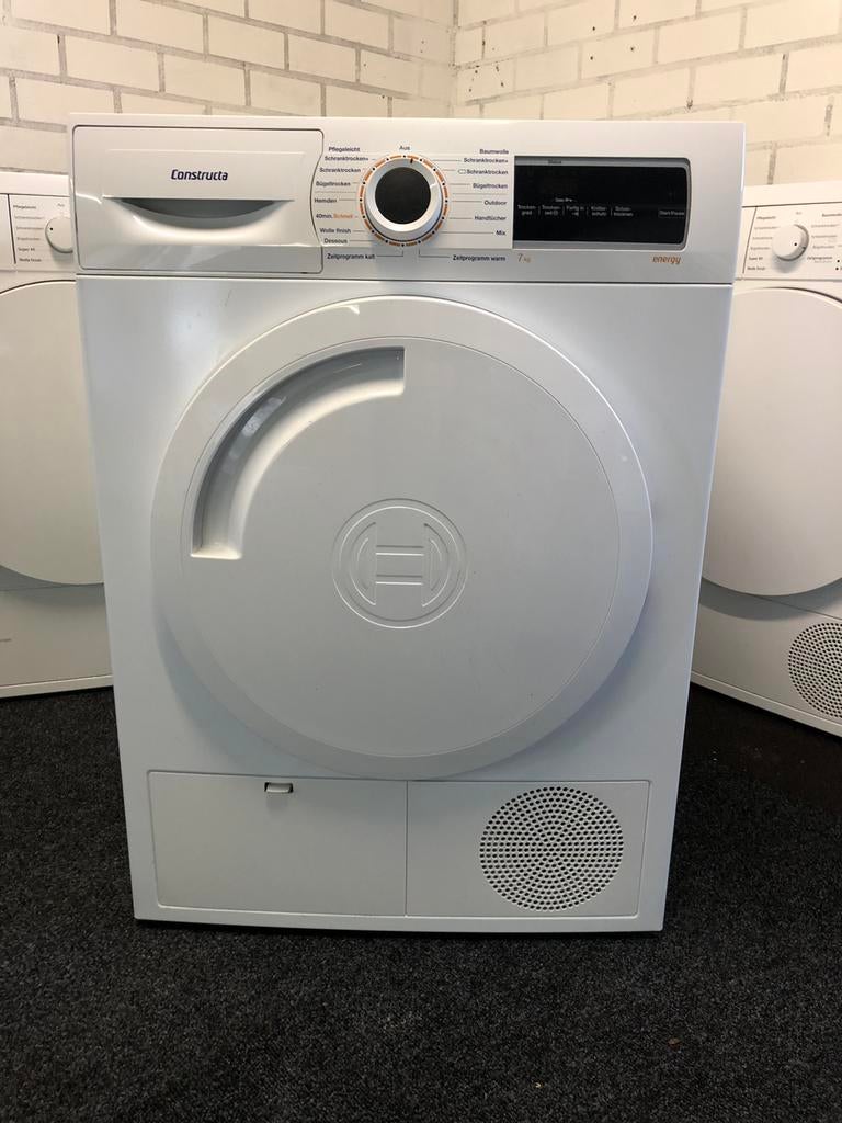 DAG AANBIEDING 7kg Warmtepomp droger Bosch constructa A++, Witgoed en Apparatuur, Wasdrogers, Ophalen, 6 tot 8 kg, Minder dan 85 cm