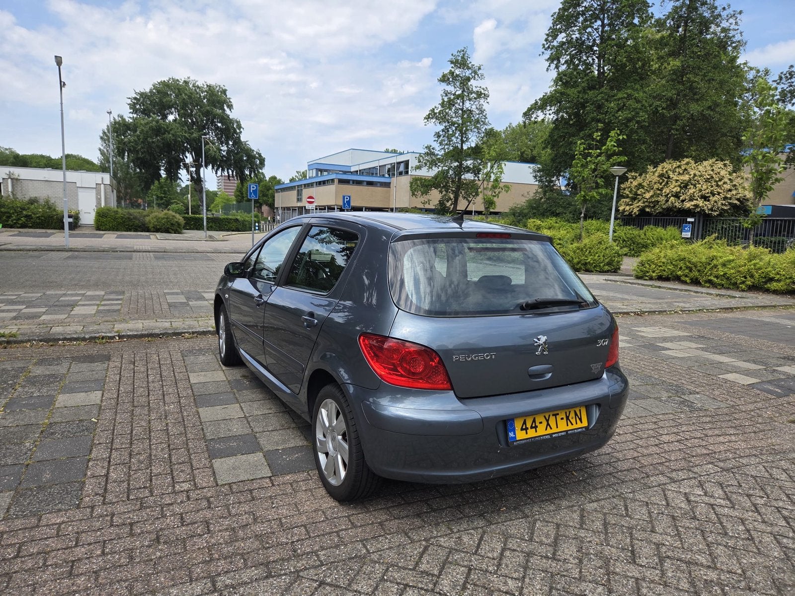 Peugeot 307 1.6 16V 5DR 2007 Grijs, Voorwielaandrijving, 4 cilinders, 635 kg, 1200 kg