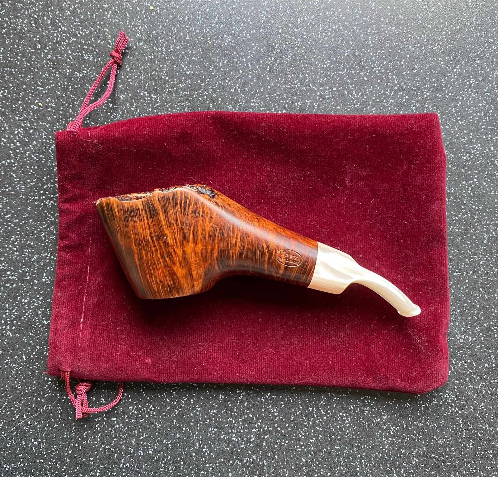 Thierry Handmade Bruyère pijp, Ophalen of Verzenden, Zo goed als nieuw, (Water)pijp