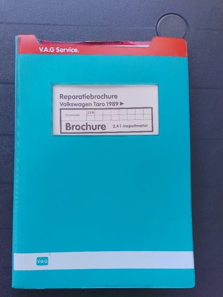 Volkswagen Taro dealer werkplaatsboek 2.4 benzine motor  22R, Ophalen of Verzenden, Gelezen, Volkswagen