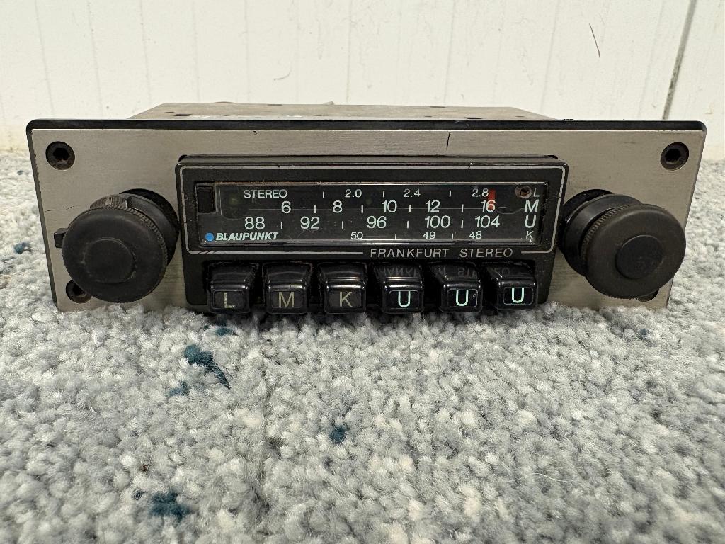 Vintage Blaupunkt Autoradio Jaren 70, Auto diversen, Autoradio's, Ophalen of Verzenden, Gebruikt