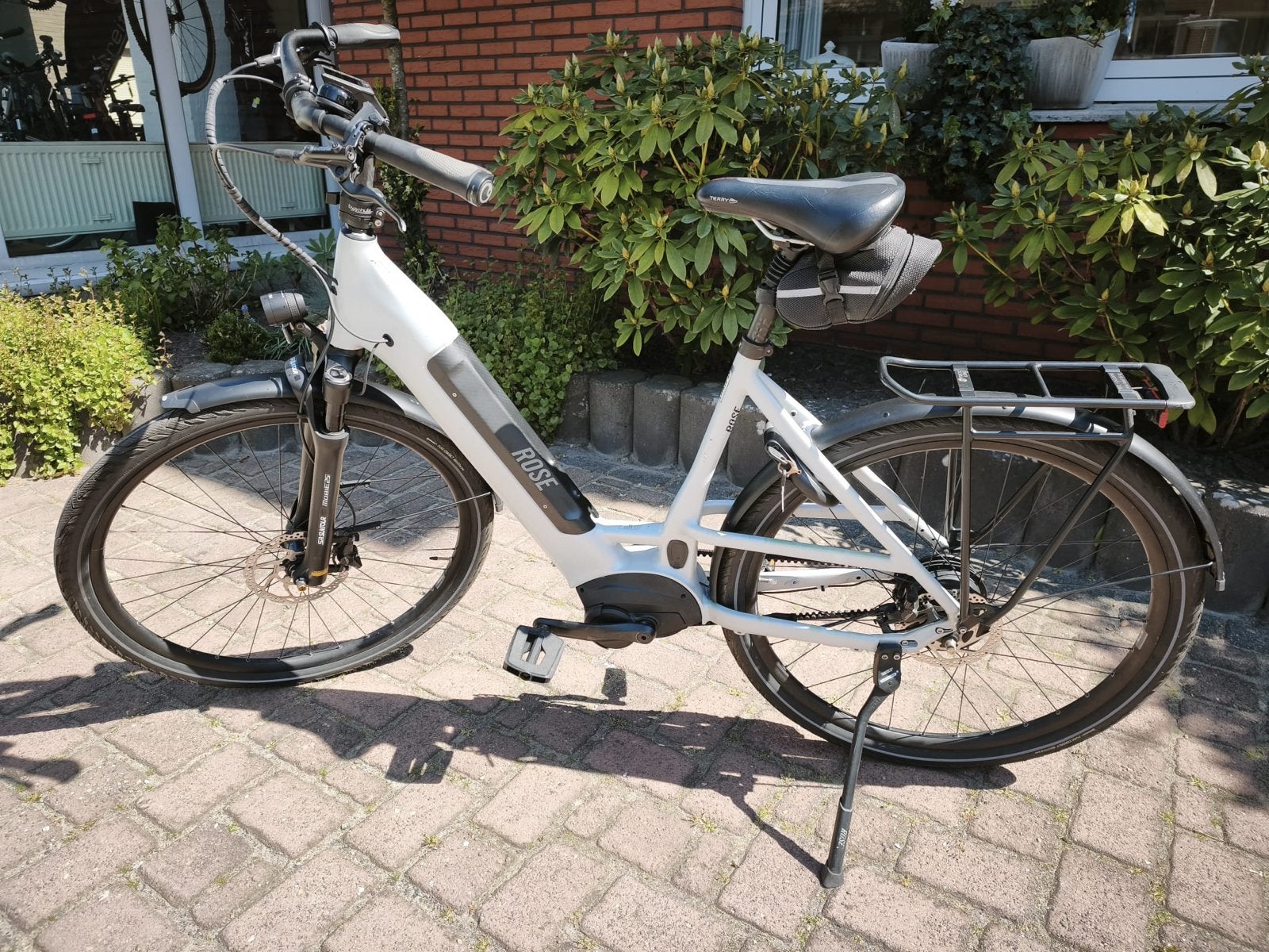 Rose Extrawatt E-bikes: Dames- en Herenmodel bosch motor, Fietsen en Brommers, Zo goed als nieuw, 51 tot 55 cm, 50 km per accu of meer