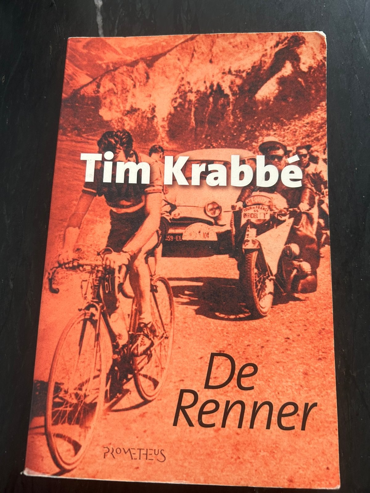 Tim Krabbe DE RENNER, Verzenden, Gelezen, Lopen en Fietsen