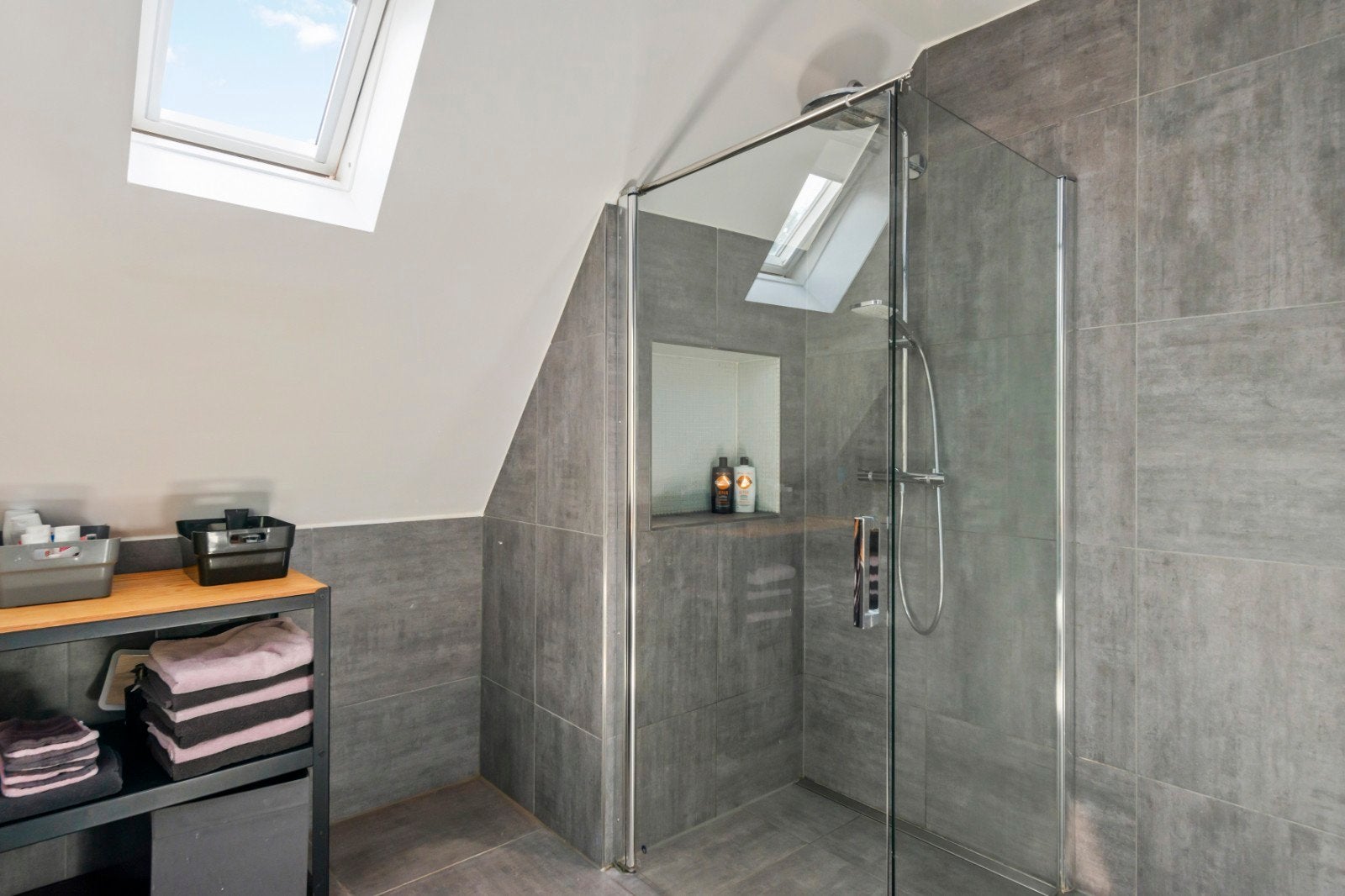 Grijze tegels - 60x60 cm - 14m2 - Keramiek, Ophalen, 60 cm of meer, Gebruikt, 10 m² of meer