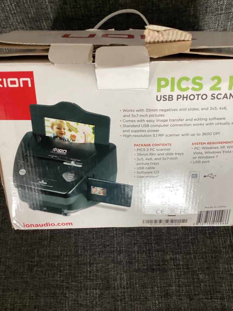 PICS 2 PC USB foto en diascanner, Ophalen, Zo goed als nieuw