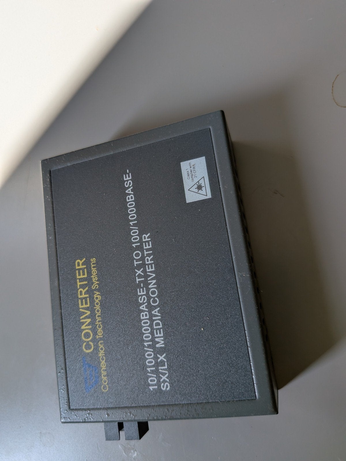 Glasvezel naar Ethernet converter, Ophalen of Verzenden, Zo goed als nieuw