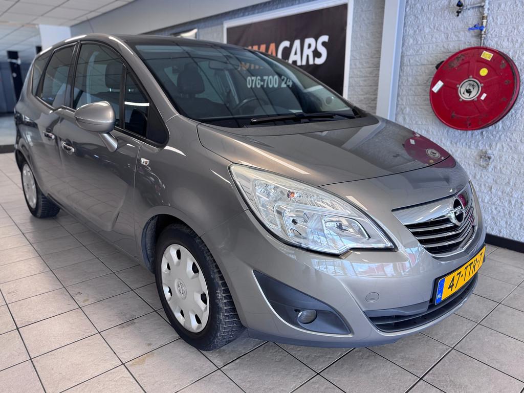 Opel Meriva 1.4 Turbo Cosmo | Airco| Cruise |Pano| Leder, Auto's, Opel, Voorwielaandrijving, Euro 5, Gebruikt, 680 kg