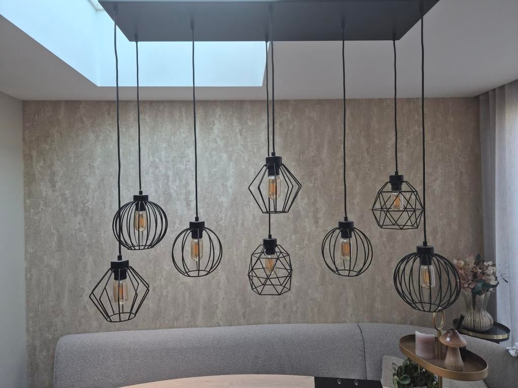 Hanglamp, tafellamp, Huis en Inrichting, Lampen | Plafondlampen, Ophalen of Verzenden, Zo goed als nieuw