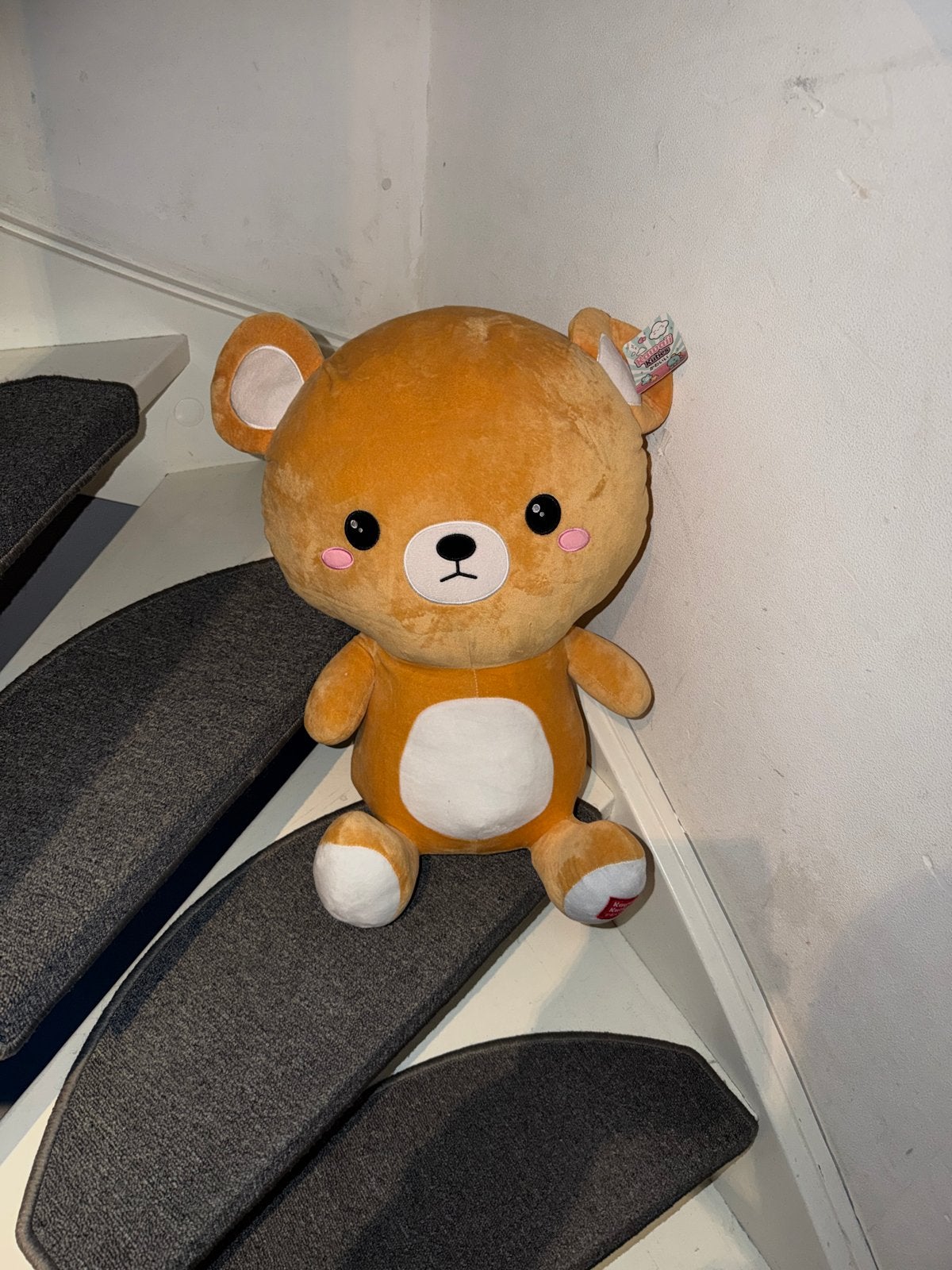 Kawaii Kuties Knuffelbeer - nieuw, Oranje, Overige merken, Overige karakters, Beer