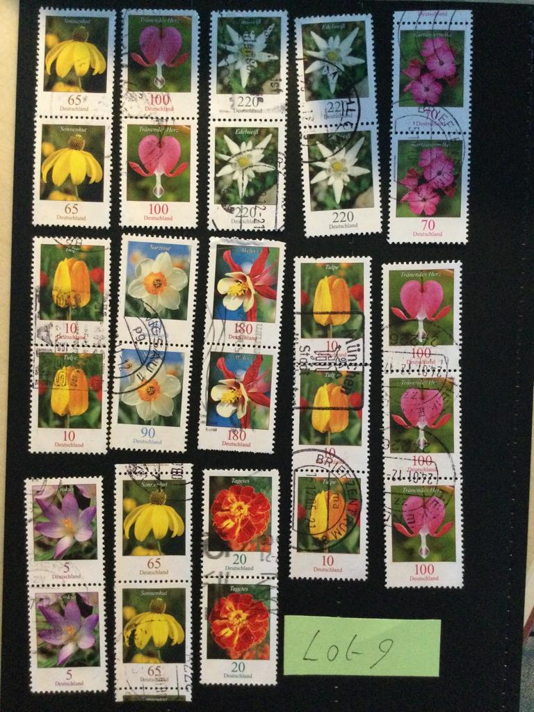 2006 diverze als rolzegels/stroken Mixlot 9 gestempeld 16-4, Verzenden, 1990 tot heden, Gestempeld