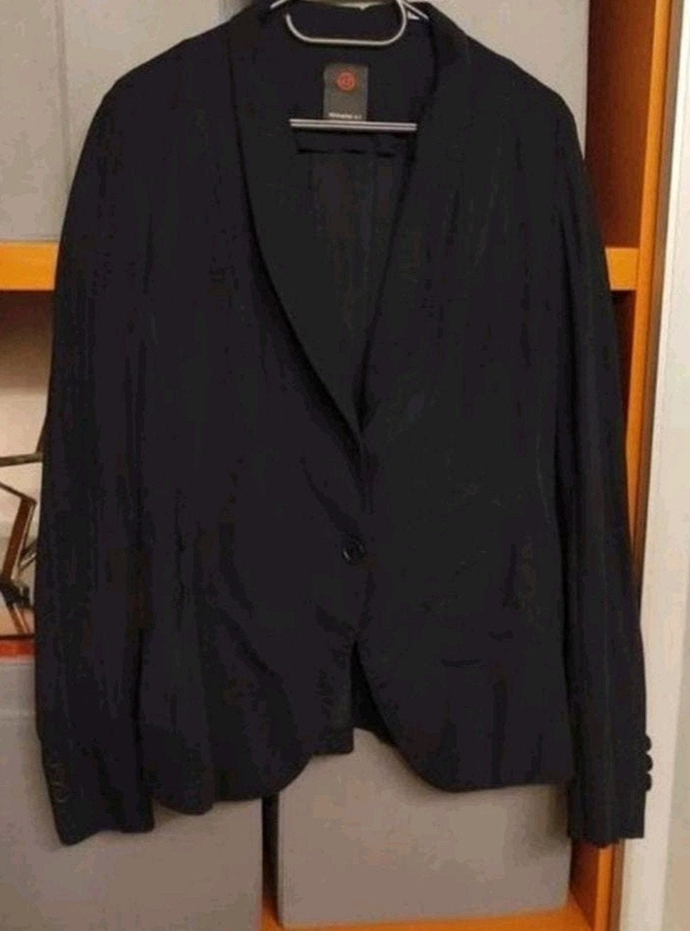 penn en ink travelstof 42 blauw blazer, Ophalen of Verzenden, Zo goed als nieuw, Maat 42/44 (L), Blauw