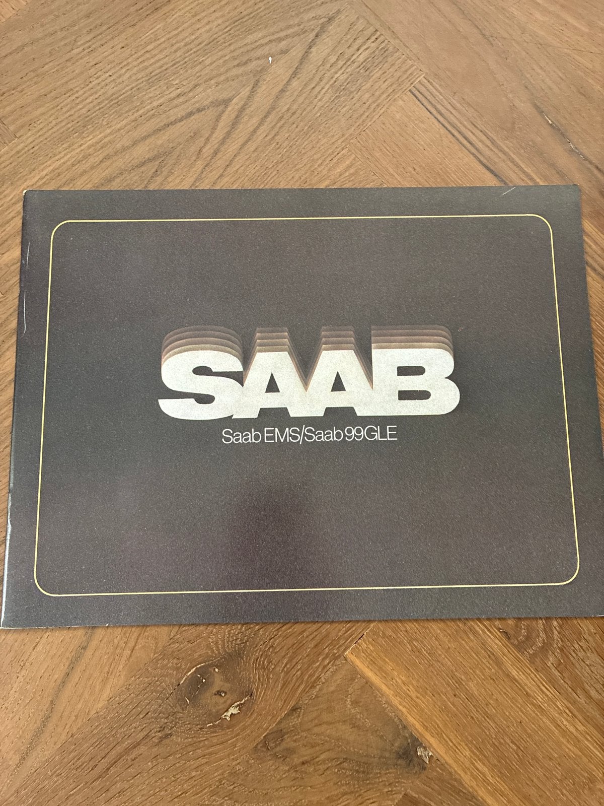 1978 Saab 99 EMS en GLE brochure, Verzenden, Zo goed als nieuw, Overige merken