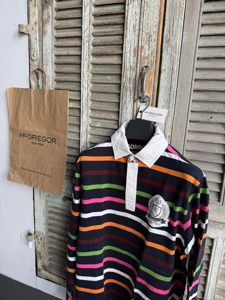 Schitterende rugby polotrui van McGREGOR size L, Ophalen of Verzenden, Zo goed als nieuw, Maat 52/54 (L), McGregor